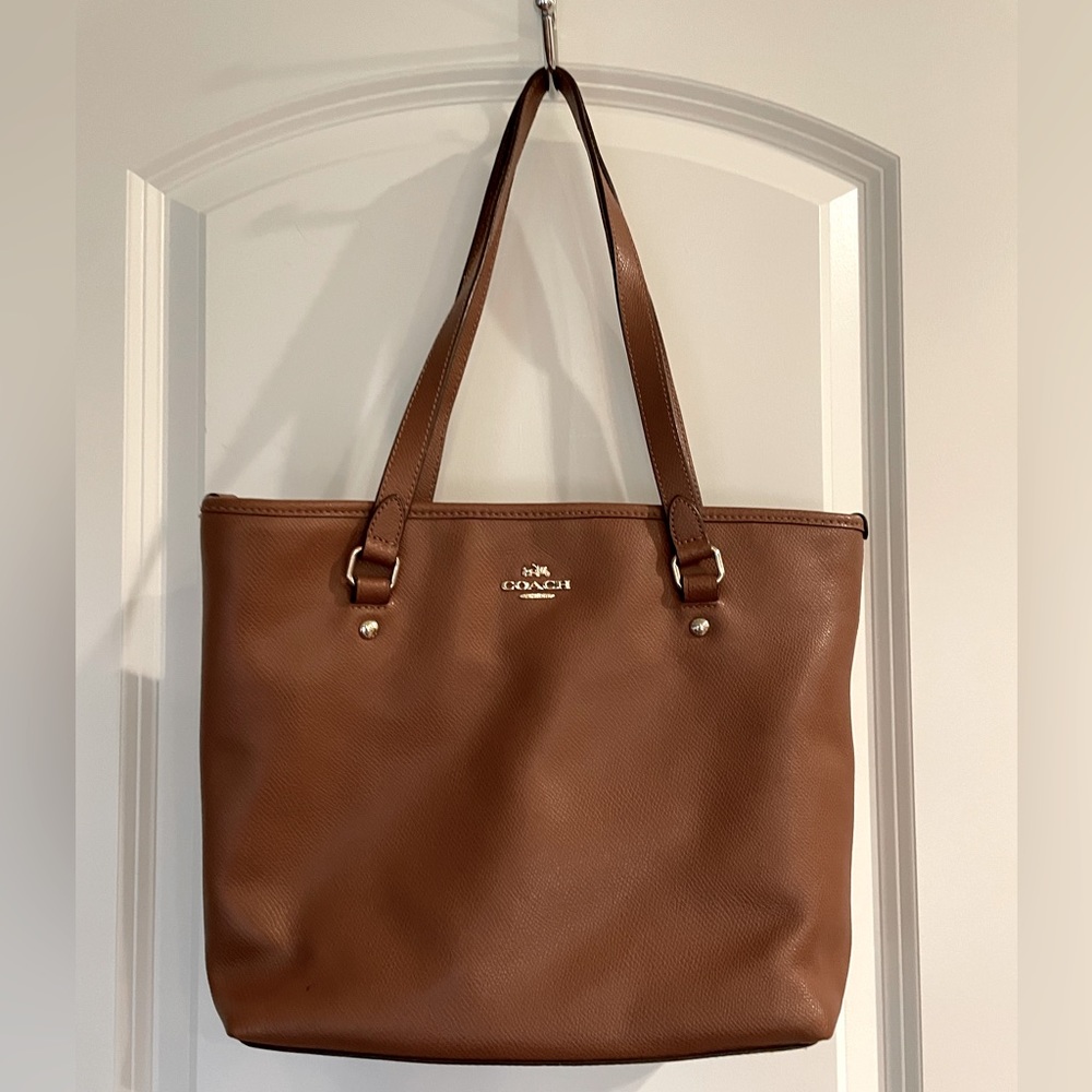 Coach Brown Leather Shoulder Bag